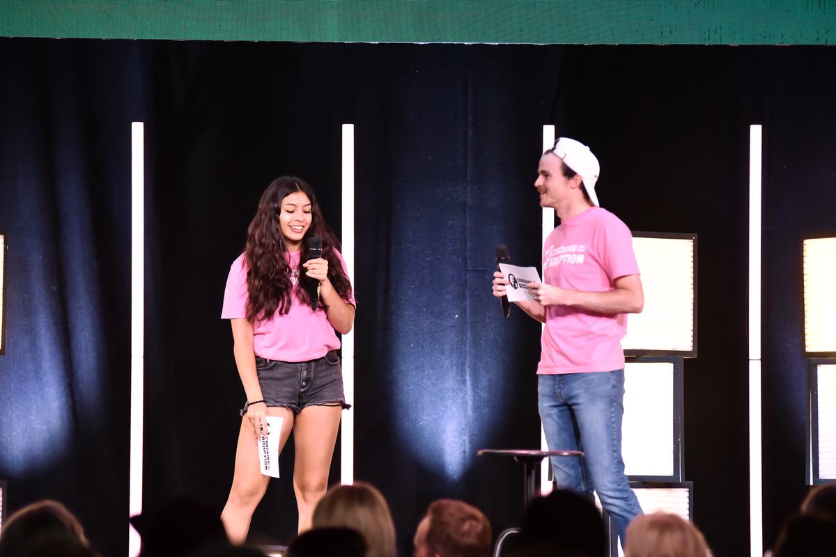 Chris's kids hosting the show